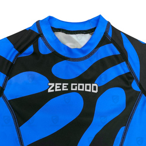 Vêtements de plage d'été personnalisés à manches longues et courtes UPF50+ pour enfants en Spandex/Polyester - Product Image 3