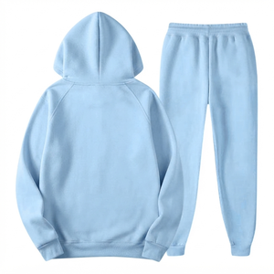 Ensemble de survêtement pour femmes de haute qualité, respirant, taille personnalisée, confortable, ensemble de détente, survêtement en molleton pour femmes, ensemble deux pièces - Product Image 2