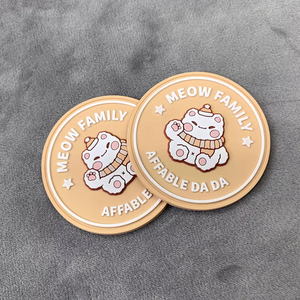 Custom PVC Rubber Patch for <b>Hats</b> Jackets <b>Bags</b> Soft Rubber Logo Patch Durable Outdoor Tactical Style Branding - Product Image 3