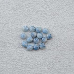 Rodocrosita azul natural, cabujón de forma redonda de 5mm, tienda de piedras preciosas semipreciosas sueltas, oferta a granel en línea a precio mayorista, India - Product Image 3