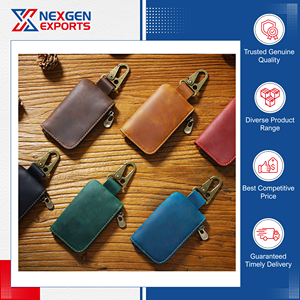 Global Distributor Selling Top Class Quality Waterproof PU Leather Car Key Holder Wallet for Bulk Buyers at Low Cost - Product Image 2