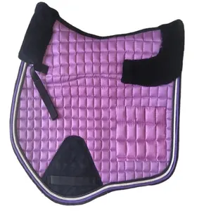 Horse Purple Padded Saddle Pad Equestrian Horse Riding Durable Custom Jump Affordable Price Custom Saddle Blanket Manufacturer