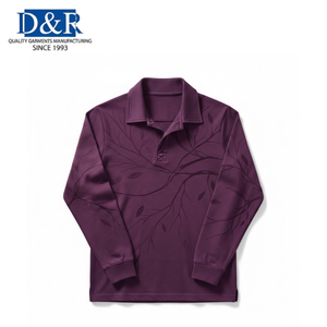 Camiseta Casual para Hombre, Diseño Moderno, Estilo Urbano, Teñida, con Detalles de Costuras en Contraste, Algodón, Marca OEM de Malasia, Superventas - Product Image 6