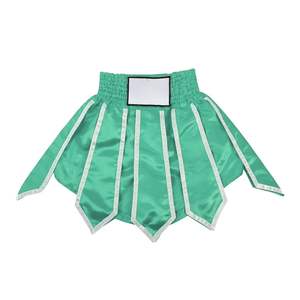 Falda de Boxeo de Satén Morado Claro de Secado Rápido, Diseño de Logotipo Personalizado, Shorts de Alto Rendimiento para Artes Marciales y Muay Thai - Product Image 6