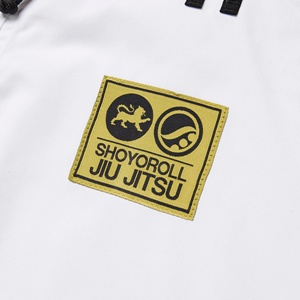 Uniforme de Jiu Jitsu BJJ Edición Competidor Lote 20.7, Negro, Tejido de Algodón Perla, 440GSM, Ligero, Duradero y Transpirable - Product Image 6