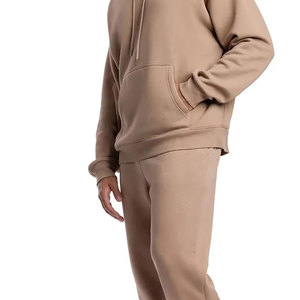 Conjunto de Sudadera con Capucha y Pantalones Deportivos de Forro Polar Técnico con Cremallera Completa, Bordado Personalizado con Logotipo, Estilo Urbano, Diseño de Bloques de Color y Parches para Hombre - Product Image 4