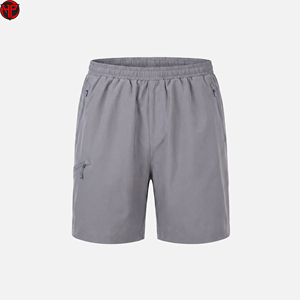 Pantalones Cortos Deportivos Transpirables de Secado Rápido para Hombre, Cintura Elástica con Cordón, Material de Poliéster, para Correr, Hacer Ejercicio, Gimnasio - Product Image 4