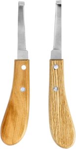 Cuchillo Veterinario para Pezuñas NVC de Primera Calidad, con Filo Afilado y Forma Ovalada, para Caballos y Cabras, Instrumentos Reutilizables - Product Image 2