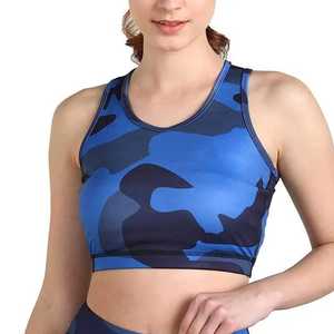 Soutien-gorge de sport sans couture côtelé pour femme, vente directe usine, idéal pour l'entraînement et le fitness, soutien-gorge de sport taille haute pour femme. - Product Image 6
