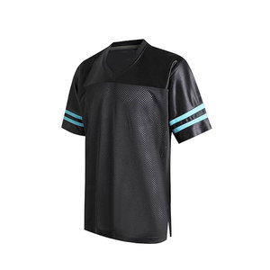 เสื้อเจอร์ซีย์อเมริกันฟุตบอลแบบสั่งทำพิเศษ แขนสั้น น้ำหนักเบา ระบายอากาศได้ดี ออกแบบโลโก้ด้วยเทคนิค Sublimation สำหรับมืออาชีพ - Product Image 1