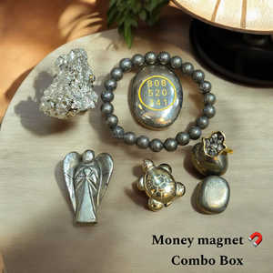 Best New Arrival Bulk Supply Gemstone Pyrite Money Wealth Attraction Combo Crystal Kit Healing Love Polished Stones for Wealth - Product Image 2