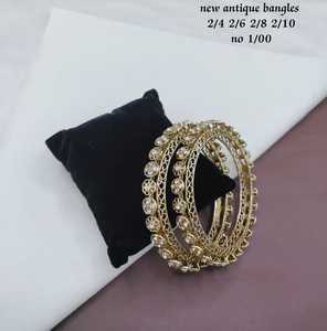 PADMAWATI Private Limited Luxury <b>Tungsten</b> Gold Plated Multi Color Women's Bangles Set Indian Bridal Engagement Anniversary - Product Image 1
