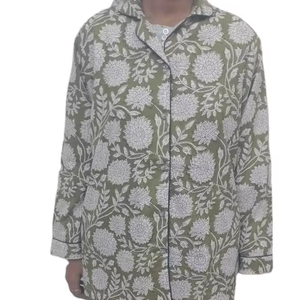 Conjunto de Pijama de Algodón para Mujer, Antiarrugas, de Alta Calidad, Precio Económico, Personalizable - Product Image 4