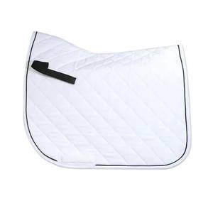 High-End Custom Dressage Saddle Pads Custom Suede Half Pads with Fur High Quality Horse Riding Equipment Bulk <b>Equestrian</b> Tack - Product Image 2
