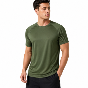 T-SHIRT MOISTURE WICKING T-SHIRT Premium respirant et absorbant l'humidité, avec tissu à séchage rapide, coupe douce et extensible, idéal pour la gym, les sports et le travail. - Product Image 1
