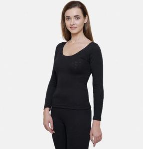 Camiseta térmica ligera para mujer, cómoda para uso diario, transpirable, cálida, de manga larga. - Product Image 2