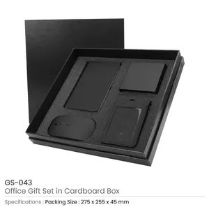GS-043 Office Gift Sets in Elegant Black Cardboard Gift <b>Box</b> <b>for</b> Impressive Office <b>Presentations</b> - Product Image 3