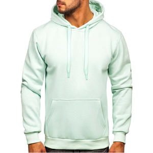Sweat à capuche personnalisé pour homme, chaud, en polaire douce et épaisse, à manches longues, pour l'hiver, OEM ODM, fourniture en gros directe usine - Product Image 4