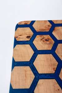 Planche à découper rectangulaire en bois d'acacia naturel, durable et écologique, compatible lave-vaisselle, pour charcuterie et légumes - Product Image 4