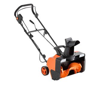 Spazzaneve Elettrico da 20 Pollici con Cavo da 15A e Doppi Fari LED per Canale di Rotazione a 180° e Distanza di Lancio di 25 Piedi - Product Image 1