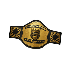 Football Champion Belt Unique Gorilla Design High Quality Personalized Sports Title Trophy FFL Fantasy League Award - Product Image 6