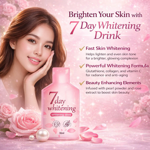 Bebida Oral Blanqueadora con <span class=keywords><strong>Glutatión</strong></span>, Efecto en 7 Días, Aclara la Piel, Reduce Manchas Oscuras, Antienvejecimiento, Bebida de Belleza, OEM al por Mayor - Product Image 1