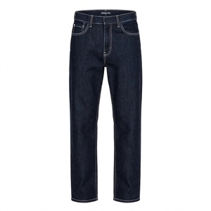 Jeans de Mezclilla para Hombre, Corte Regular, Pierna Recta, Cintura Media, Algodón, Estilo Casual, con Bolsillos, para Verano, Transpirables, Ecológicos, de Secado Rápido - Product Image 5