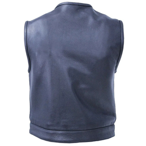 Premium Saleh Enterprises Men Genuine Leather Winter <b>Waistcoat</b> Vintage Distressed Biker Vest Casual Western Cowboy Button Bulk - Product Image 1