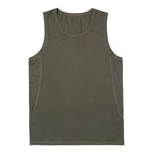 Camiseta sin mangas para hombre, tela transpirable, diseño ligero, perfecta para entrenamiento en el gimnasio, ropa deportiva informal y uso en capas de verano. - Product Image 4