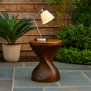 Handcrafted Solid Wooden <b>Nightstands</b> with Unique Design for Living Room Bedroom or Hotel/apartment Made in Vietnam - Product Image 5