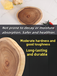 Planches à découper en bois naturel 100% écologiques, rustiques, épaisses, en gros, pour la cuisine - Product Image 4