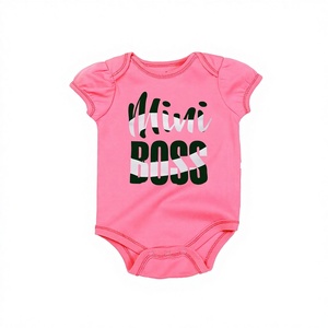 Vêtements pour bébés en coton biologique, en blanc, personnalisés, unisexe, pour nourrissons, commande en usine, en coton doux, vente en gros, 20 pièces - Product Image 1