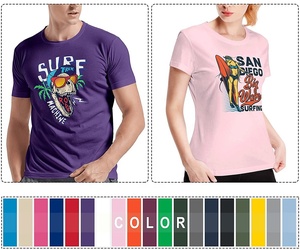 Conception graphique à la mode de bonne qualité Yearn Shrinkage Controlled Men's T Shirt 100% Cotton O-Neck print Plain Color Men's T Shirts - Product Image 3