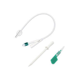 Suprapubisches Katheterset – Silikon mit Kunststoff-Trokar |   SPC-Katheter-Set Silikonkatheter Plastik-Trokar Blasendrainage - Product Image 2