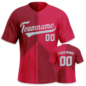Maillot de baseball personnalisé de qualité professionnelle, respirant, à séchage rapide, en polyester, impression par sublimation intégrale, grandes tailles, vente en gros - Product Image 6