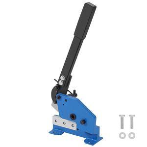 Cesoia Manuale da Banco per Lamiera Metallica da 5 Pollici, Materiale Q235, Modello HS 5, per Lavorazioni Artigianali, Usata con Componenti a Ingranaggi - Product Image 3