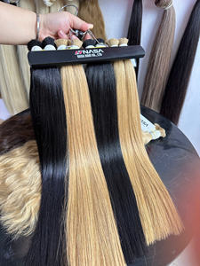 Nasa Hair Wholesale Extensiones de cabello a granel 100% Cabello virgen vietnamita 1 paquete 100 gramos Super Double Drawn 24 pulgadas Todos los colores - Product Image 4