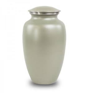 Urne funéraire en gros pour adultes, grande urne en métal faite à la main, style vintage/moderne, vase de table pour cendres humaines, 200 CI, OEM personnalisé - Product Image 2