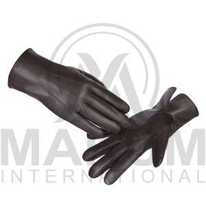 Genuine Leather Gloves, Leather, Elegant Men's Gloves - Product Image 5