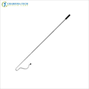 Wholesale Customized M-Shape Steel <b>Chrome</b> Plated Shepherds Crook Stick Veterinary Instrument - Product Image 5