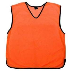 Maillots d'entraînement de football en maille de couleur unie de bonne qualité, unisexe, prix abordable, réversibles, pour l'entraînement sportif - Product Image 1
