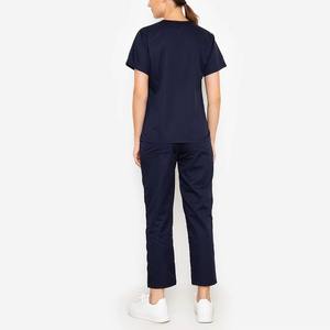 Uniformes Médicos Personalizados con Logotipo, Conjuntos de Uniformes Quirúrgicos Unisex, de Secado Rápido, Transpirables, con Detección de Agujas, Poliéster/Rayón, OEM, para Hospital - Product Image 4