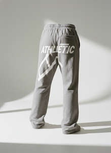2026 Vente en gros Fabrication Pantalon de survêtement pour homme coupe droite en sergé décontracté taille mi-haute coupe ample poids moyen - Product Image 2