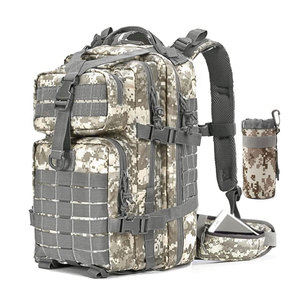 Sac à dos tactique durable à faible MOQ, meilleur prix, avec cadre interne, fermeture éclair, imperméable, grande capacité, compartiments de rangement à accès facile - Product Image 1