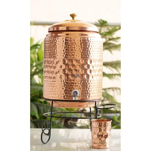 Antique Style Copper Water Dispenser Multi Layer Copper Water Dispenser Colorful Finish Custom Use Copper Water Dispenser - Product Image 2