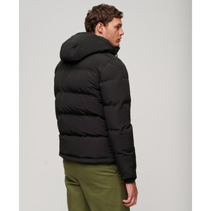 Winter Hooded Puffer <b>Jacket</b> with Soft Inner Padding <b>Reversible</b> & Windproof for Casual Urban Fashion and Outdoor Comfort Unisex - Product Image 2