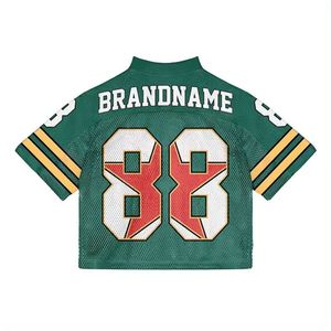 Maillot de football en mesh respirant et léger, personnalisable avec logo, INDEX SPORTS WEAR, col en V, unisexe - Product Image 2