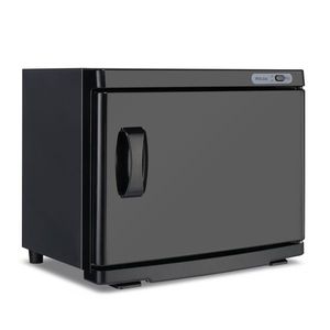 Hot Towel Warmer Facials Cabinet Black Aluminum Esthetician Towel Heating Chamber for Salon Hotel Supplies Salon Accessories - Product Image 2