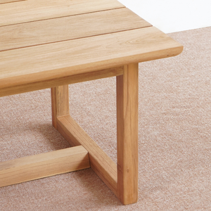 Table basse en bois moderne Troy, design minimaliste, meubles de salon, finition naturelle durable - Product Image 6