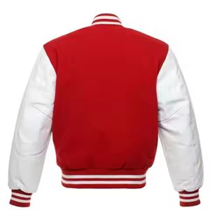 Varsity <b>Jacket</b> Custom OEM Men Thicken Varsity <b>Jacket</b> Button Pocket Unisex Letterman Embroidered Baseball College <b>Jacket</b> For Men - Product Image 3